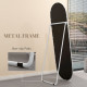 Two-Way Curved Full Length Mirror - White