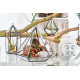 Glass Terrarium - Small Diamond
