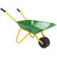 Kids Wheelbarrow with Steel Tray and Rubber Hand Grips
