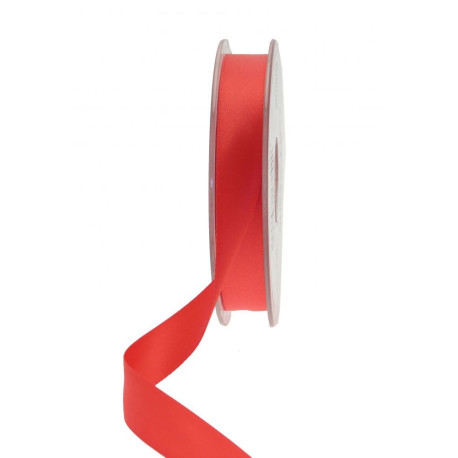 Bright Red Satin Ribbon (15mm)