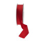 Deep Red Satin Ribbon (25mm)
