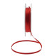 3mm Bright Red Satin Ribbon