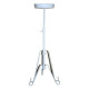 White Telescopic Stand with Bowl