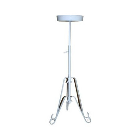 White Telescopic Stand with Bowl