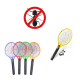 Electric Battery Operated Fly Mosquito Swatter Racket 50 x 21 cm - Random Colour