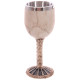 Decorative Gothic Skull and Spine Goblet