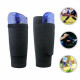 Instep Socks Guard Sleeves Soccer Football Shin Pads Holder for Kids Boys Men - L