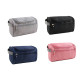 Large Capacity Travel Wash Bag Hanging Toiletry Shaving Gym Makeup Bag for Men and Women - Black