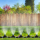 Misting Cooling System Misting Line with 10 Copper Metal Mist Nozzles for Patio Garden Greenhouse - 10m