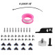 Misting Cooling System Misting Line with 10 Copper Metal Mist Nozzles for Patio Garden Greenhouse - 10m