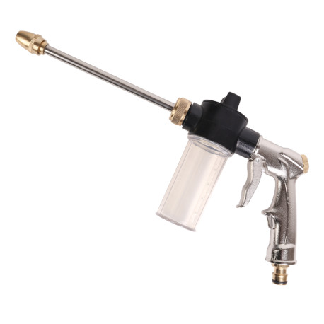 High Pressure Car Wash Spray Gun Garden Water Gun Sprinkler with Nozzle Foam Pot
