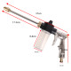 High Pressure Car Wash Spray Gun Garden Water Gun Sprinkler with Nozzle Foam Pot