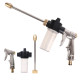 High Pressure Car Wash Spray Gun Garden Water Gun Sprinkler with Nozzle Foam Pot