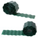 Lawn Garden Border Edging Flexible PVC Landscape Edging for DIY Flower Bed Fencing - 10cm x 9m