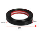 3m Self-adhesive Wall Corner Trim Molding Line Ceiling Edge Skirting Caulk Strip - Black