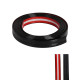 3m Self-adhesive Wall Corner Trim Molding Line Ceiling Edge Skirting Caulk Strip - Black