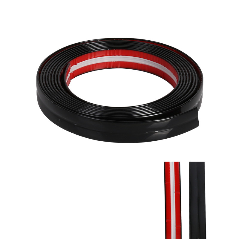 3m Self-adhesive Wall Corner Trim Molding Line Ceiling Edge Skirting Caulk Strip - Black