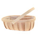 Natural Softwood Trug &amp; Folding Handle 24.5cm