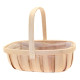 Natural Softwood Trug &amp; Folding Handle 24.5cm