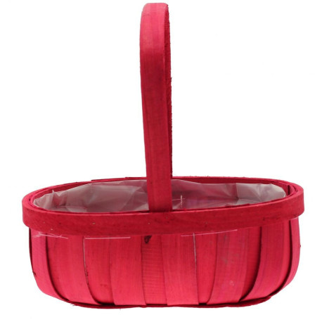 Red Softwood Trug 30cm