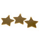 Gold Star Shape Weights (x50)
