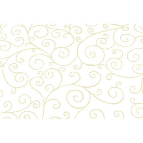 Cream Scroll Film (80cm x 100m)