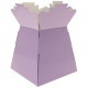 Lavender Pearlised Living Vase