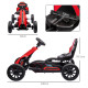 12V Electric Go Kart for Kids, Ride-On Racing Go Kart with Forward Reversing, Rechargeable Battery, 2 Speeds, for Boys Girls Age