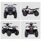 12V Kids Quad Bike with Forward, Reverse Functions, Ride-On ATV w/ Music, LED, Headlights, for Ages 3-5 Years - White