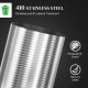 20L Stainless Steel Compact Home Bin