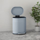 20L Metal Kitchen Bin, with Soft-Close Lid - Grey