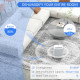 30L/Day Dehumidifier with Auto-Clean Filter, Continuous Drainage, 4L Water Tank, 24H Timer, Digital Humidity Display, Dehumidifi