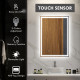 70 x 50cm LED Bathroom Mirror with Lights, Dimmable Makeup Mirror, Vanity Mirror with 3 Colour, Smart Touch, Anti-Fog