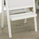 AIYAPLAY Kids Easel, Art Easel with Double Sided Whiteboard, Chalkboard, Storage, 2 in 1 Standing Easel for Toddlers 18-48 Month