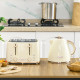Kettle and Toaster Set, 1.7L 3000W Fast Boil Jug Kettle with Auto Shut Off, 4 Slice Toaster with 7 Level Browning Controls &amp; Cru
