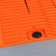 DURHAND 2 Pieces Car Ramps Heavy Duty 5 Ton Motorhome Levelling Ramps, Plastic Garage Workshop Car Lift, Portable Automotive Veh