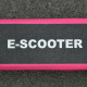 Electric Scooter, 120W Motor E-Scooter, Adjustable Height, Rear Brake for Ages 6+ Years - Pink