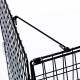 Extendable Fire Guard Screen, Freestanding Fire Screen Spark Guard, Folding Fireplace Cover, Wire Mesh, 81.5-160cm, Black