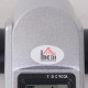Mini Exercise Bike, Portable Pedal Exerciser, Under Desk Bike with LCD Display for Legs and Arms Training, Silver Tone