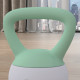SPORTNOW 4kg/6kg/8kg/10kg Soft Kettlebell, Kettle Bell with Non-Slip Handle, for Home Gym, Strength Training, Cardio - Grey and 