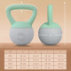 SPORTNOW 4kg/6kg/8kg/10kg Soft Kettlebell, Kettle Bell with Non-Slip Handle, for Home Gym, Strength Training, Cardio - Grey and 