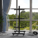 SPORTNOW Weight Rack for Olympic Weight Plate, 3 Tier Weight Tree for 2 inch Plates and Bars, Weight Organiser Stand with 4 Tran