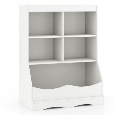 Kids Storage Shelf Home Toy Storage Organizer with 5 Cubes