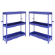 Monster Racking Lightning Metal Van Shelving Unit Duo
