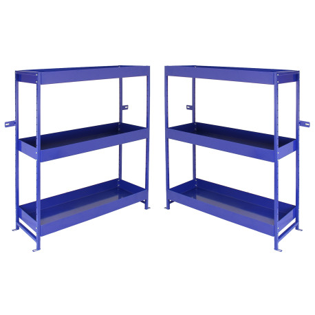 Monster Racking Lightning Metal Van Shelving Unit Duo