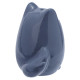 Ceramic Salt &amp; Pepper Set - Feline Fine Black &amp; Grey Cats