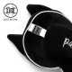 Relaxeazzz Travel Pillow &amp; Eye Mask - Feline Fine Cat