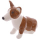 Ceramic Salt &amp; Pepper Set - Queen &amp; Corgi