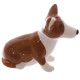 Ceramic Salt &amp; Pepper Set - Queen &amp; Corgi