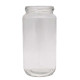 Glass Jam Jar (19cm)